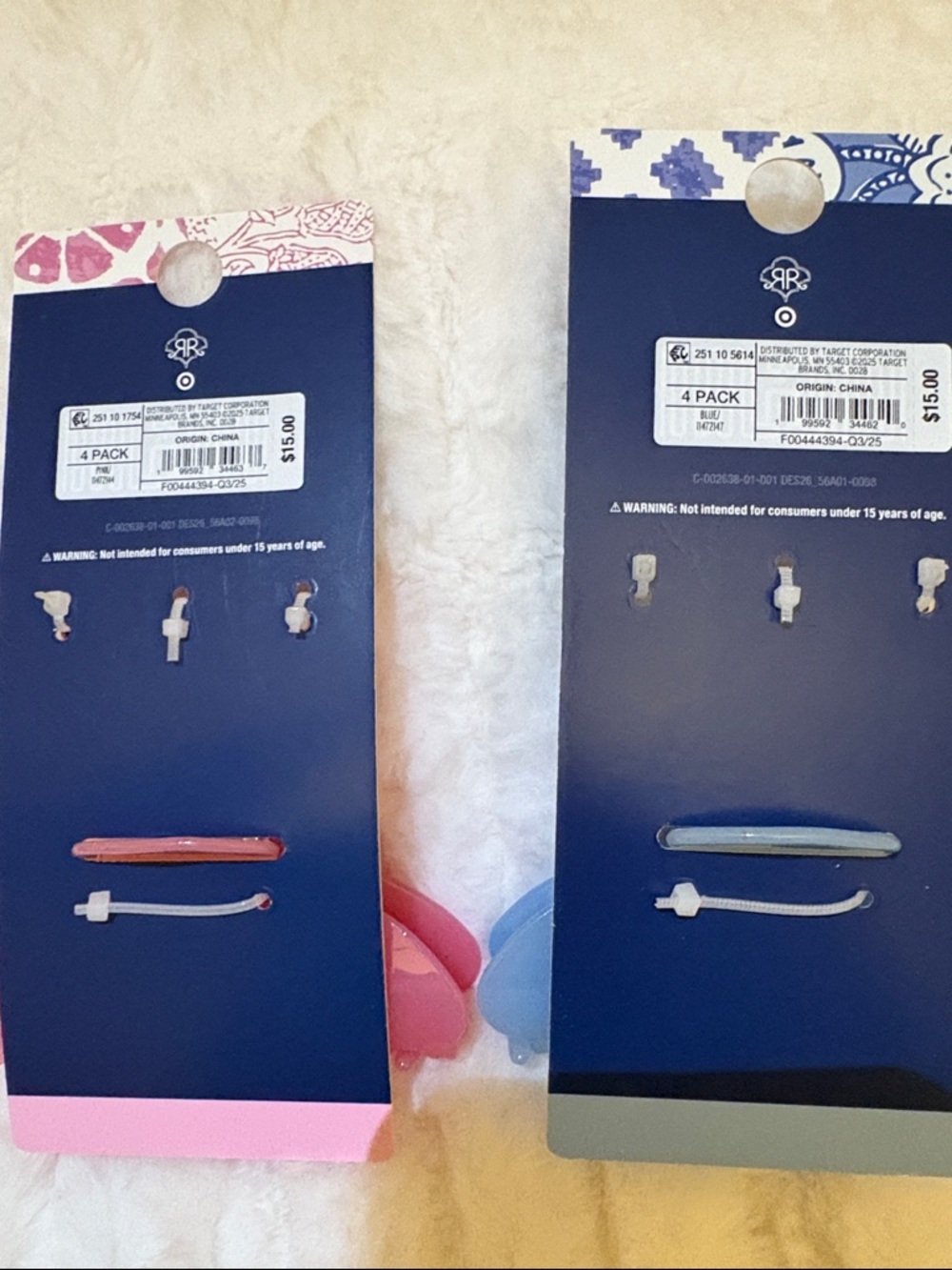 Roller Rabbit x Target Charm Claw Clips (2) - Picture 2 of 6